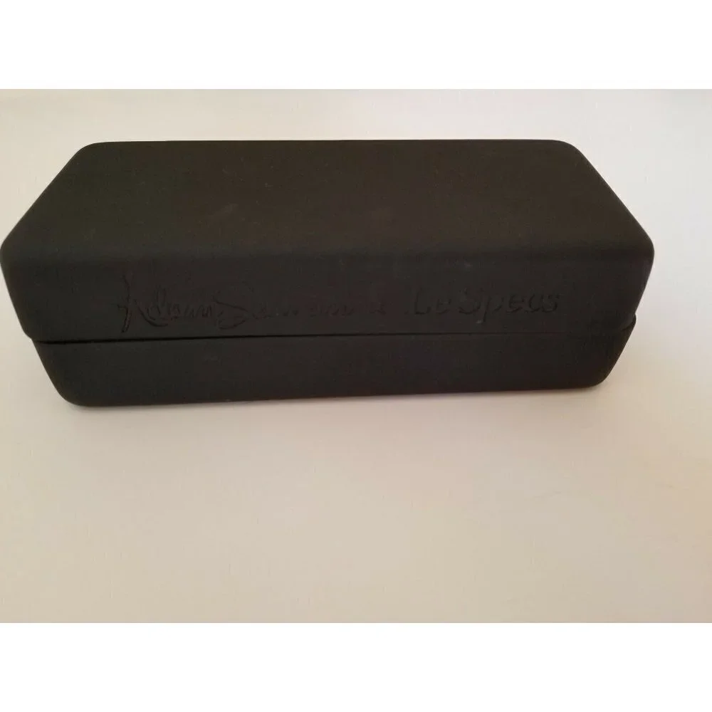 NEW AUTH ADAM SELMAN ×LE SPECS HARD SUN/ EYEGLASSES CASE WITH LENS CLOTH - Picture 3 of 5